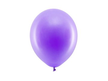 Ballons Rainbow 23 cm pastel, violet (1 pqt. / 10 pc.)