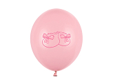 Balloons 30cm, Bootee, Pastel Baby Pink (1 pkt / 6 pc.)