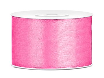 Satin Ribbon, pink, 38mm/25m (1 pc. / 25 lm)
