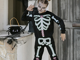 Children's Skeleton Costume, size 116-128