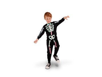 Children's Skeleton Costume, size 116-128