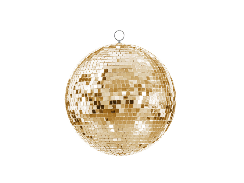 Boule à Facettes Boland 30cm - Décoration Fête Disco - Effet Miroir Argenté - Pour Soirées Et Nouvel An