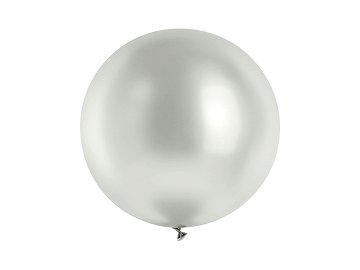 Balon Glossy 60cm, srebrny