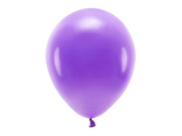 Ballons Eco 30 cm pastel, violet (1 pqt. / 10 pc.)