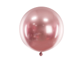 Round Glossy Balloon 60cm, rose gold