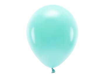 Ballons Eco 30 cm pastel, menthe foncée (1 pqt. / 10 pc.)