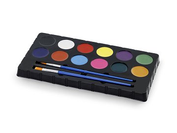 Face paints, 12 colours