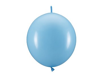 Balony z łącznikiem, 33 cm, jasny niebieski (1 op. / 20 szt.)