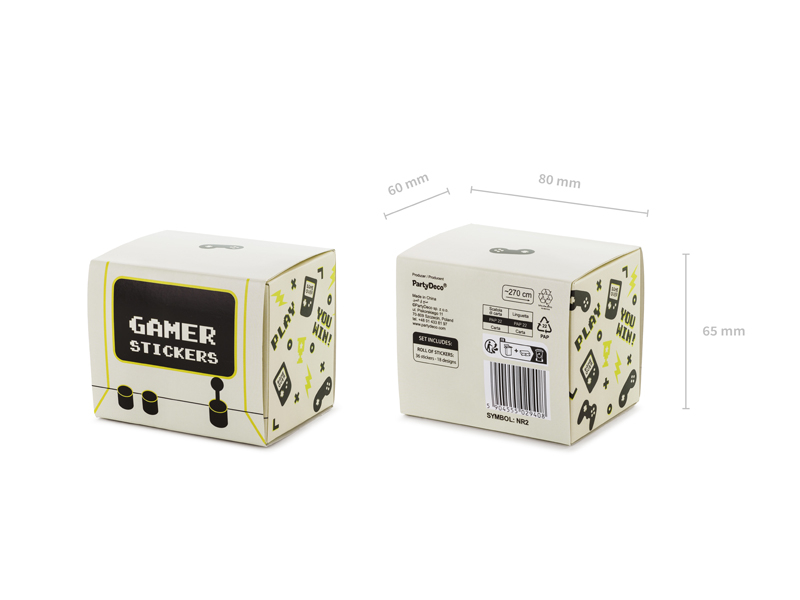 Mini stickers Gamer, mix - Designer decorations and ideas for every ...