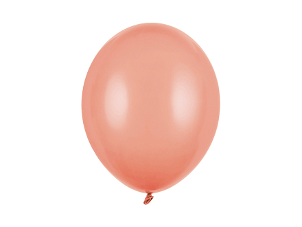 Ballons Strong 30 cm, pêche pastel (1 pqt. / 100 pc.)