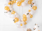 Strong Balloons 27cm, Metallic Pure White (1 pkt / 50 pc.)