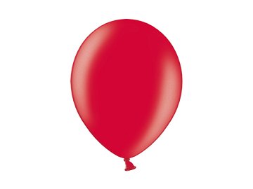 Balony 23cm, Metallic Cherry Red (1 op. / 100 szt.)