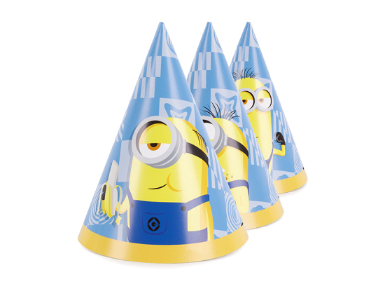 Hats Minions, 16 cm, mix (1 pkt / 6 pc.)