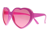 Lunettes Coeurs, rose