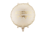 Foil balloon tablet ''Wszystkiego Najlepszego'', 35x35 cm, mix