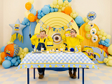 Foil balloon tablet Minions, 35x35 cm, mix
