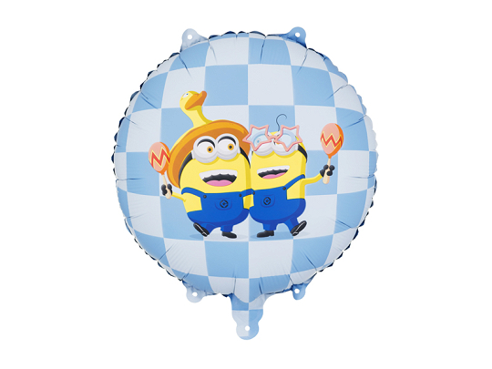 Foil balloon tablet Minions, 35x35 cm, mix