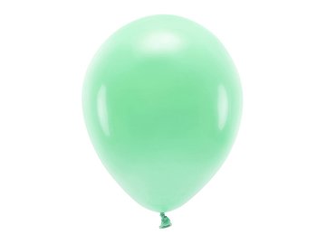 Ballons Eco 30 cm pastel, menthe (1 pqt. / 10 pc.)