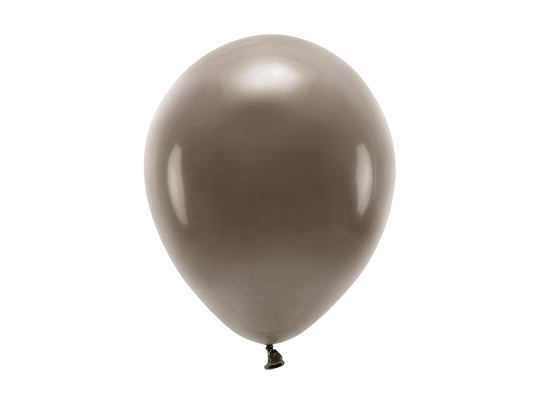 Eco Balloons 26cm pastel, brown (1 pkt / 100 pc.)