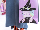 Gift bag Witch, mix, 8x14x18 cm