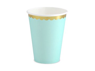 Cups, mint, 220ml (1 pkt / 6 pc.)