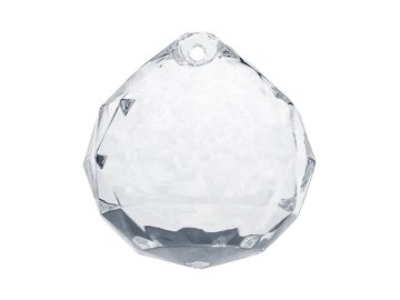 Pendentif sphères transparent, 32 x 34mm (1 pqt. / 5 pc.)