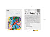 Water Bombs balloons, pastel, mix (1 pkt / 100 pc.)