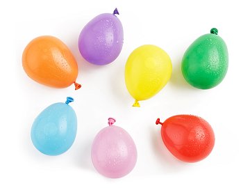 Ballons bombes à eau, pastel, mélange (1 pqt. / 100 pc.)