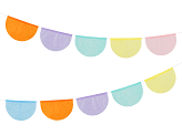 Tissue paper garland, mix, 3m