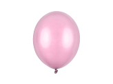 Ballons 27cm, Rose bonbon métallisé (1 pqt. / 10 pc.)
