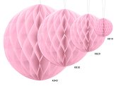 Honeycomb Ball, light pink, 40cm