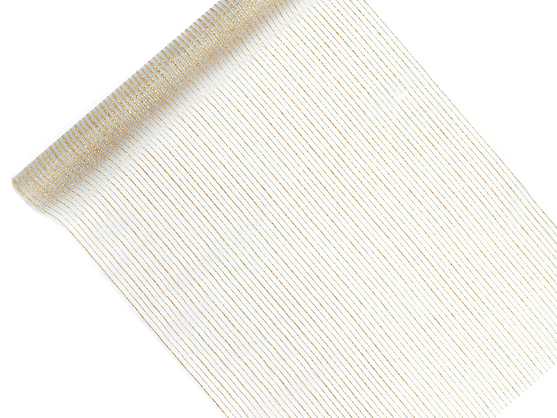 Organza – vit – 48 cm – 9 m