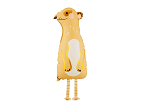 Standing foil balloon Meerkat, 28x70 cm, mix