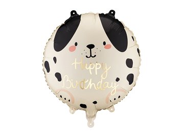 Foil balloon tablet Happy Birthday, 35x35 cm, mix