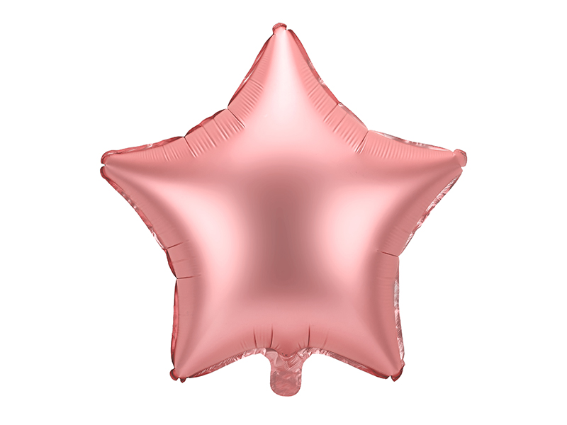 Folieballong – roseguld – 48 cm
