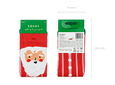 Chaussettes de Noël Père Noël, mélange, 31-34