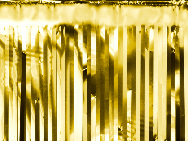 Foliegardin – guld – 18.5x400 cm