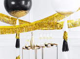 Party curtain, gold, 18.5 x 400cm