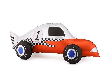 Foil balloon Racing Car, 90x34 cm, mix