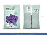 Ballons Eco 30 cm pastel lavande (1 pqt. / 100 pc.)