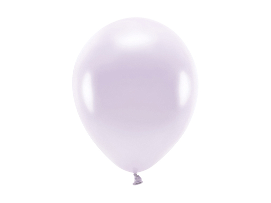 Eco Balloons 26cm metallic, lilac (1 pkt / 100 pc.)
