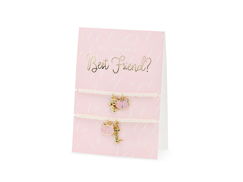 Grattiskort – bracelets Best Friends – 10.5x14.8 cm