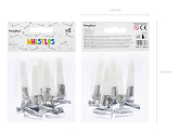 Whistles, silver (1 pkt / 6 pc.)