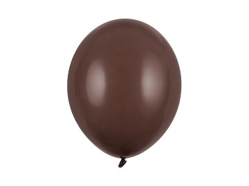 Ballons 30 cm, Pastel brun cacao (1 pqt. / 10 pc.)