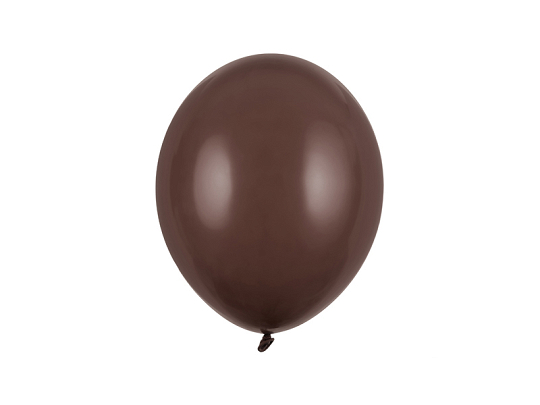 Ballons Strong 27cm, Marron cacao pastel (1 pqt. / 100 pc.)