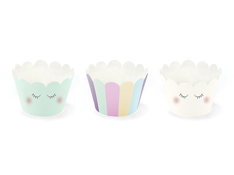 Muffinsformar – enhörning – 6-pack