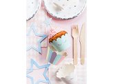 Cupcake wrappers Unicorn, 5x7.5x 5cm (1 pkt / 6 pc.)