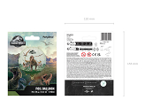 Foil balloon tablet Jurassic World, 35x35 cm, mix