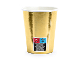 Cups Happy New Year, gold, 220ml (1 pkt / 6 pc.)
