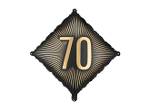 Foil Balloon ''70'', 46x46 cm, mix